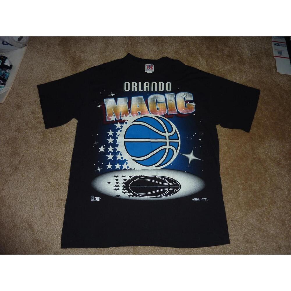 1995 90S Orlando Magic Single Stitch Made Usa T Shirt Sz Large
